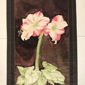 Large Flower tapestry, by Doris Carey