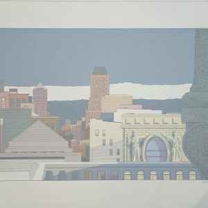 Untitled (Pastel Architecture), by James Sundquist