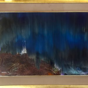 Castle in the Rain by Leonardo Nierman